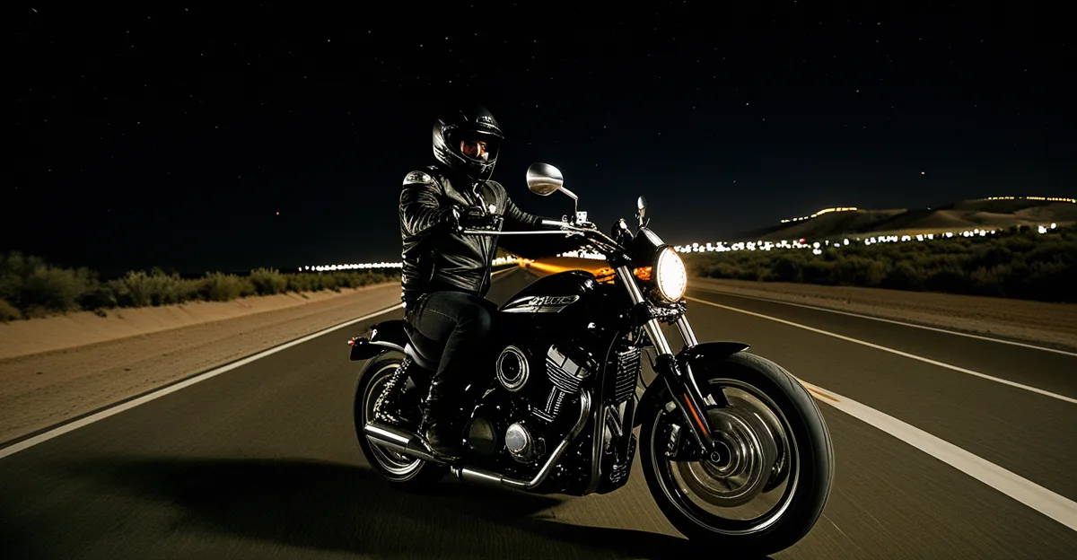 Dicas infalíveis para aproveitar um passeio noturno de moto com segurança e estilo